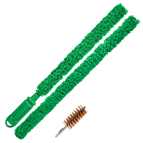 يحتاج تنظيف البندقية المتدفقة من الألياف (الاصطناعية) إلى مقبض مريح. 12/16 جرام أو 20 جرام. عبوة من قطعتين، طول العمل 930 مم.