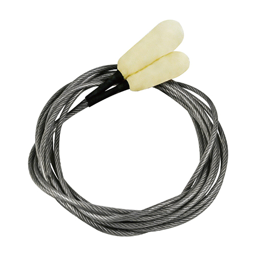 مسحة رغوية مع كابل طويل مثالي للسحب من خلال ماسورة البندقية الهوائية للتنظيف السريع، 4.5 ملم أو .223/5.56 ملم.