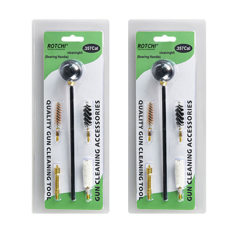 مجموعة تنظيف المسدس تحمل مقبض كروي للمسدس أو المسدسات