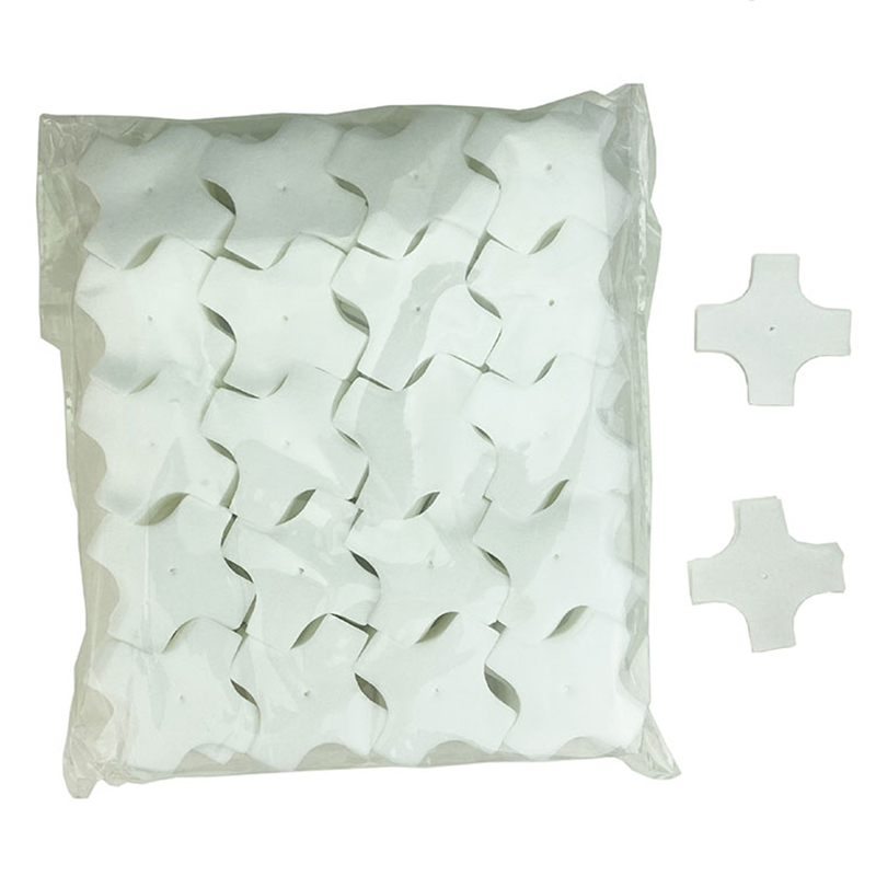 رقع تنظيف المسدسات على شكل نجمة، مادة صناعية مرنة