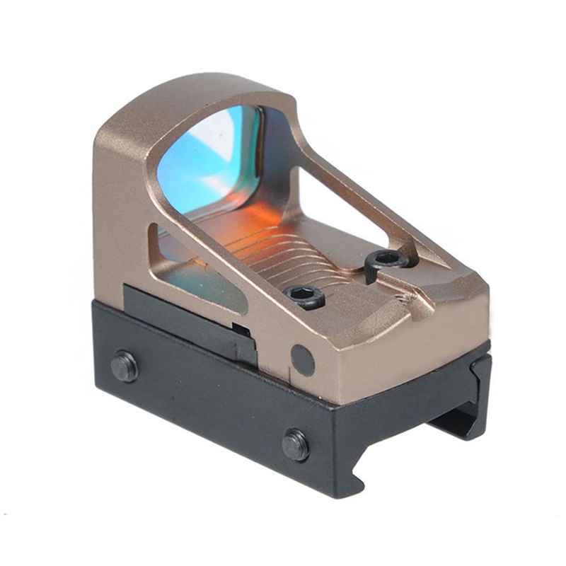 مسدس مسدس غلوك 1911 RMS منظر نقطة حمراء من الألومنيوم Riflescope نقطة حمراء مع حامل السكك الحديدية 20 مم