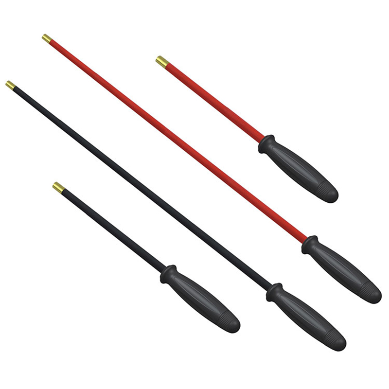 مقبض بلاستيكي سريع الدوران من البولي فينيل كلوريد قضيب تنظيف المسدس