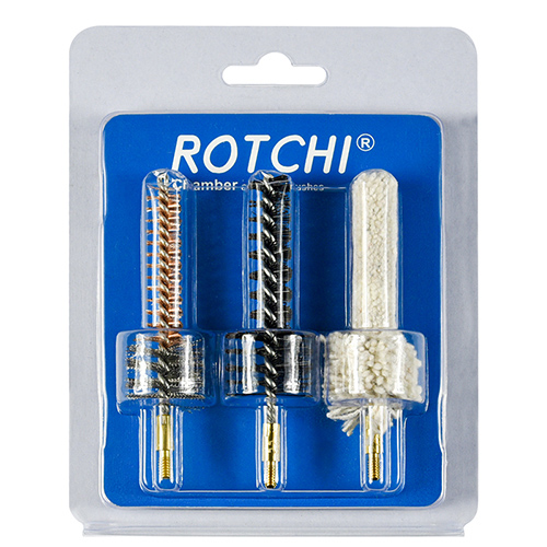 مجموعة فرشاة تنظيف غرفة البندقية 3 في 1، حزمة نفطة وبطاقة. متاح