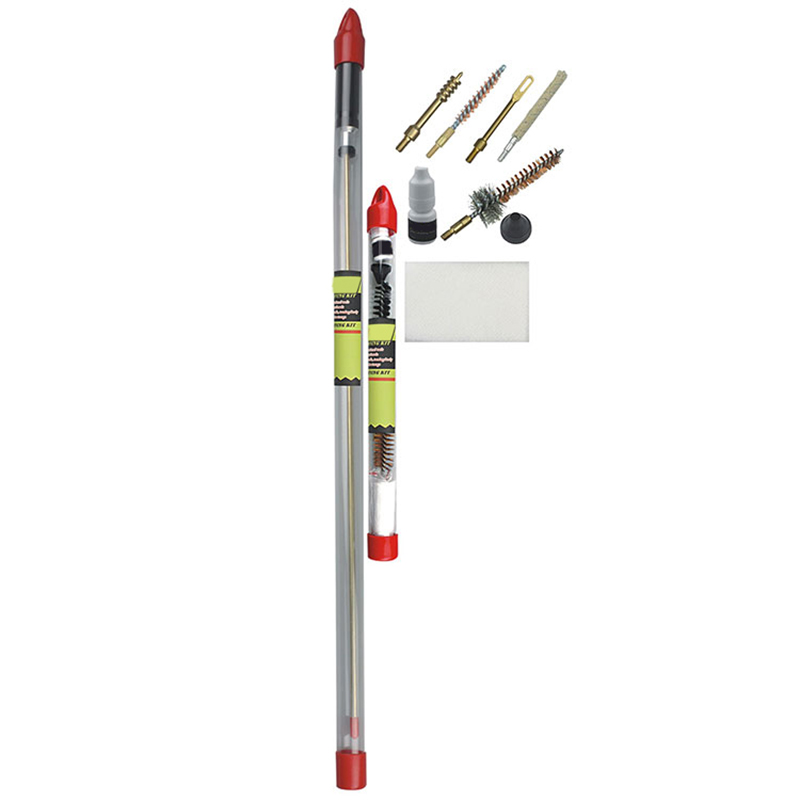 طقم تنظيف البندقية قطعة واحدة من قضيب طويل معلق