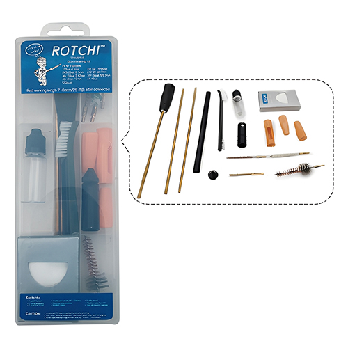 طقم بندقية مع دليل التجويف وزيت البندقية