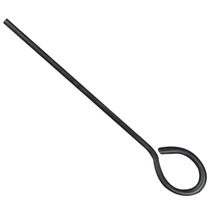 قضيب تنظيف المسدس من Stee مع مقبض حلقي للمسدس