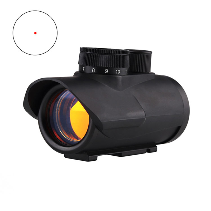 الصيد التكتيكي 1x30 نقطة حمراء المجسم البصر RGB نقطة البصر مع 11/20 مللي متر Picatinny ويفر السكك الحديدية جبل